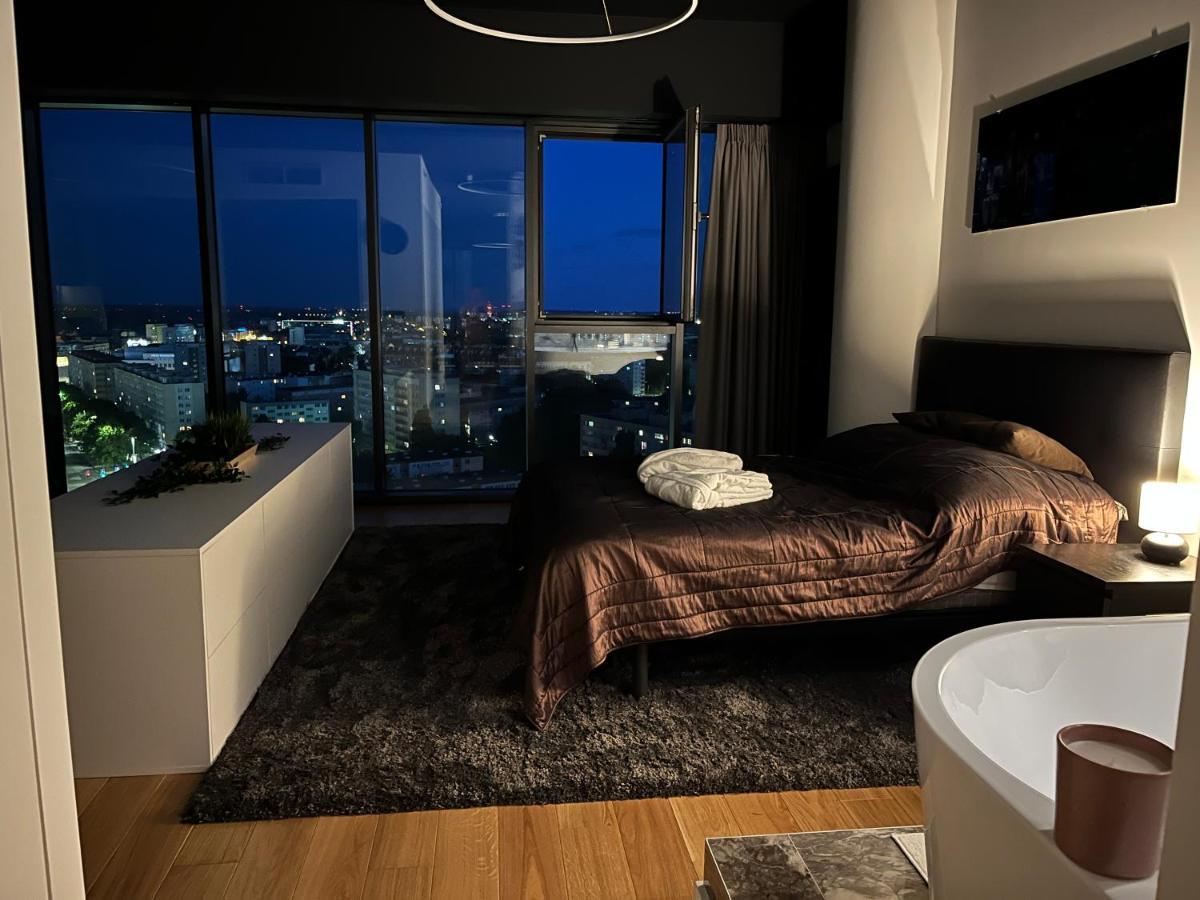 Hanza Tower - Luxurious Apartment 60M2 - 15Th Floor City View شتشيتسين المظهر الخارجي الصورة
